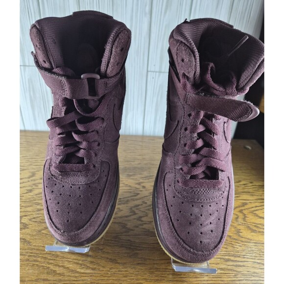 Nike Air Force 1 High WB Bordeaux model 922066-600 Size - 5.5Y / 7W - Picture 3 of 7